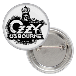 Значок Ozzy Osbourne (skull)