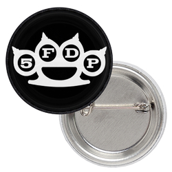 Значок Five Finger Death Punch (knuckles logo) Значок Five Finger Death Punch (knuckles logo)