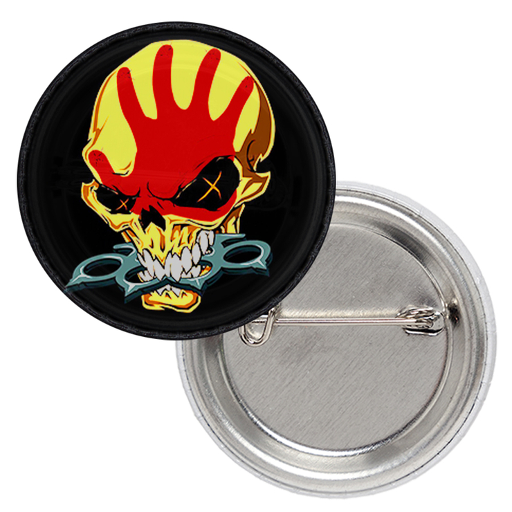 Значок Five Finger Death Punch (Knucklehead) Значок Five Finger Death Punch (Knucklehead)