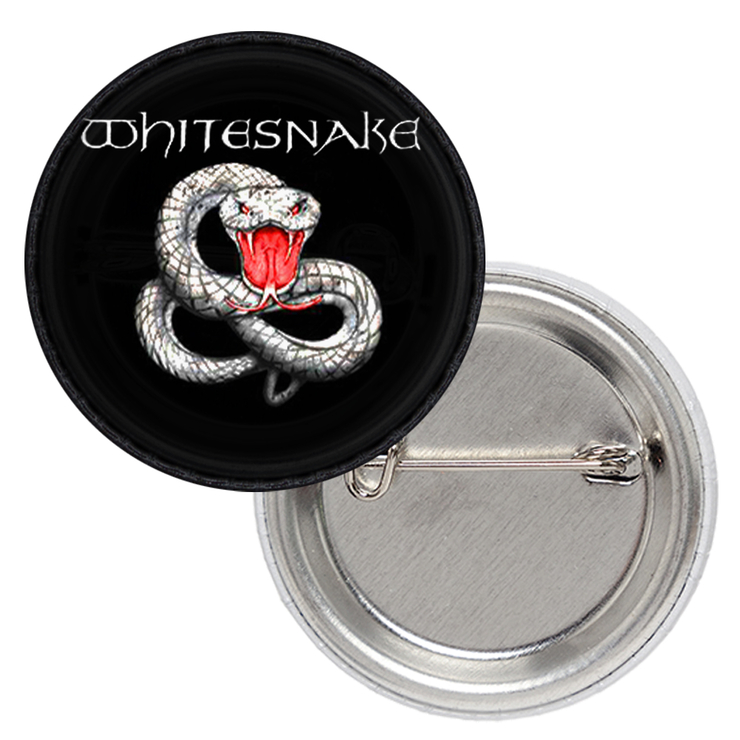Значок Whitesnake (snake and logo) Значок Whitesnake (snake and logo)