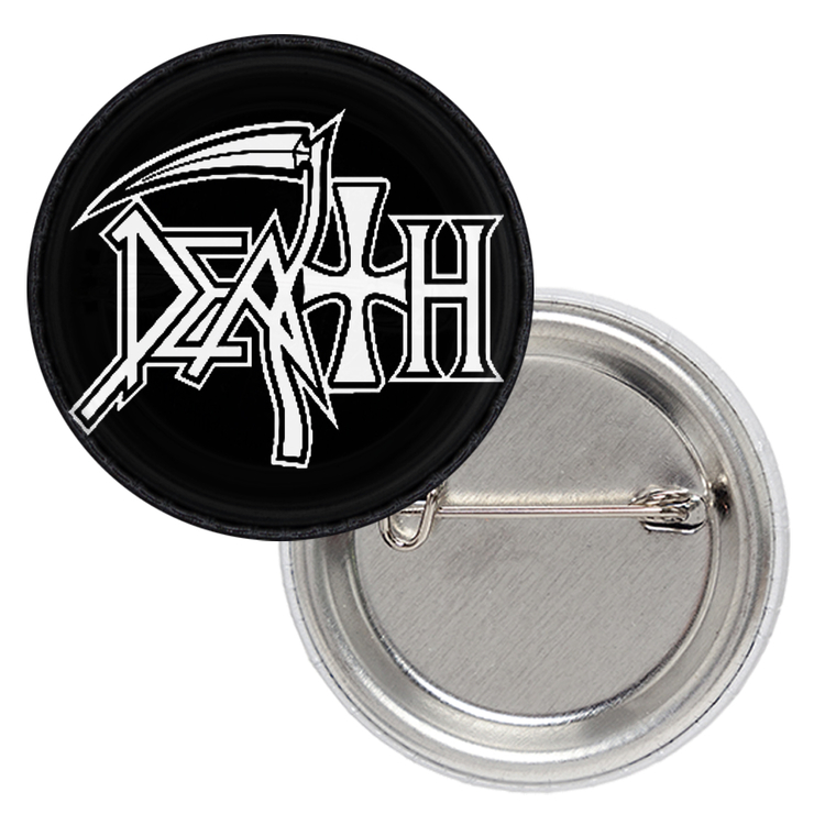 Значок Death (white logo) Значок Death (white logo)