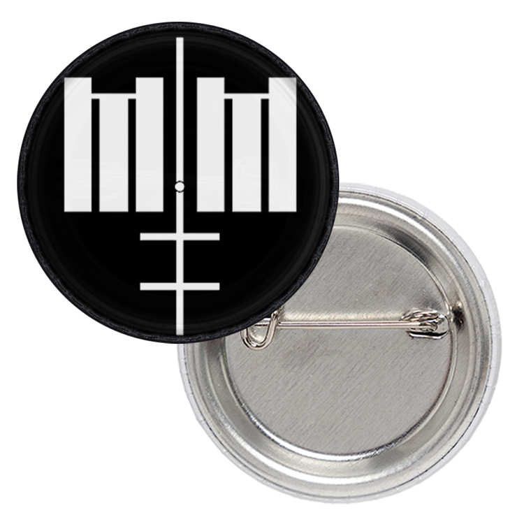 Значок Marylin Manson (MM new logo) Значок Marylin Manson (MM new logo)