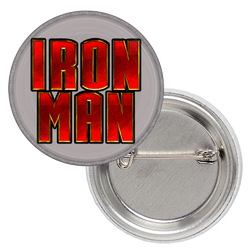 Значок Iron Man logo (Marvel)