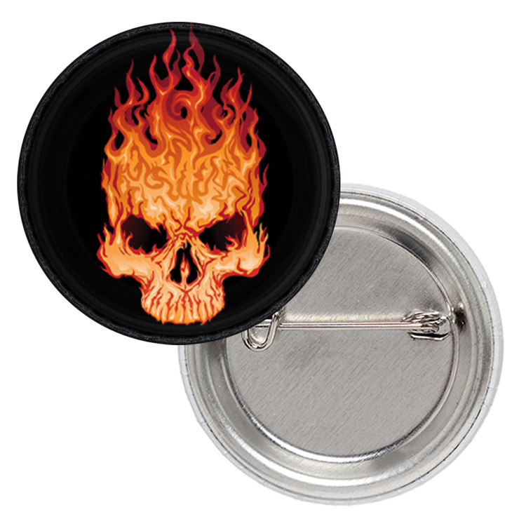 Значок Blazing Skull logo (Marvel) Значок Blazing Skull logo (Marvel)