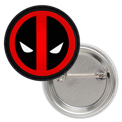 Значок Deadpool logo (Marvel)