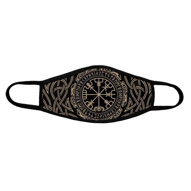 Маска многоразовая Vegvisir (Вегвизир, рунический компас) (rw) Маска многоразовая Vegvisir (Вегвизир, рунический компас) (rw)