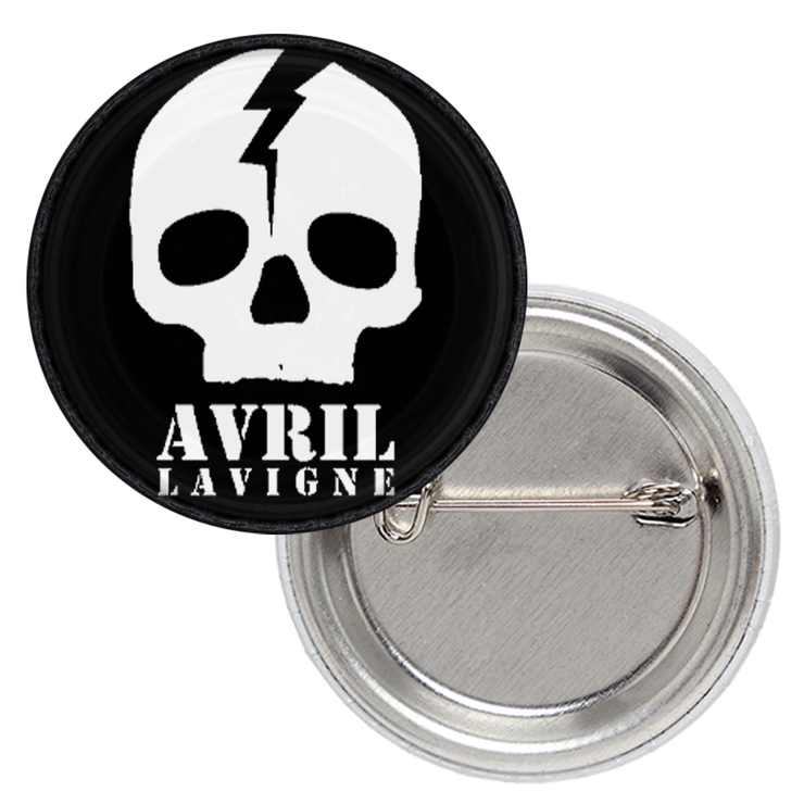 Значок Avril Lavigne (skull)