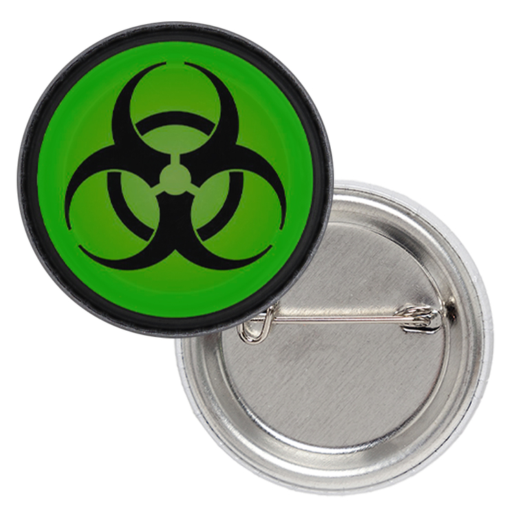 Значок Biohazard (green) Значок Biohazard (green)