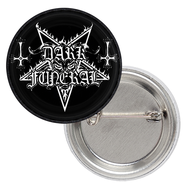 Значок Dark Funeral (white logo) Значок Dark Funeral (white logo)