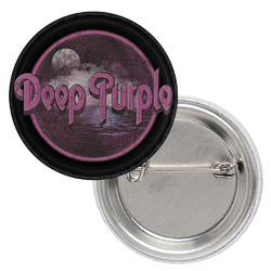 Значок Deep Purple "Smoke on the Water" (purple)