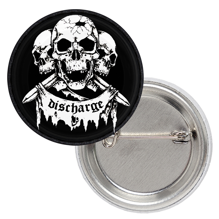 Значок Discharge (skulls logo)