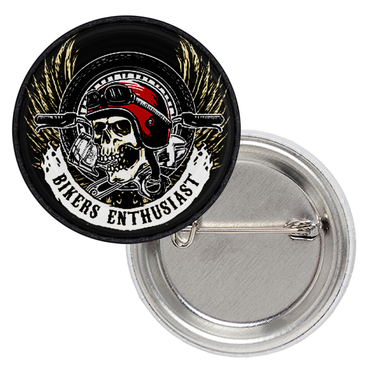 Значок Bikers Enthusiast Значок Bikers Enthusiast