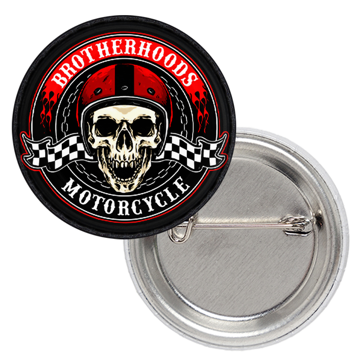 Значок Brotherhoods Motorcycle Значок Brotherhoods Motorcycle