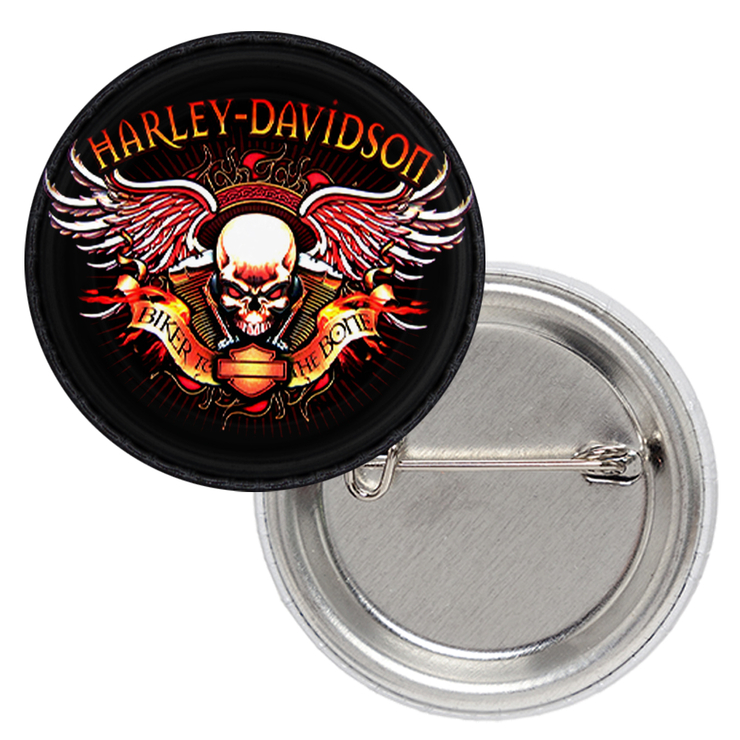 Значок Harley-Davidson (Biker to the Bone) Значок Harley-Davidson (Biker to the Bone)