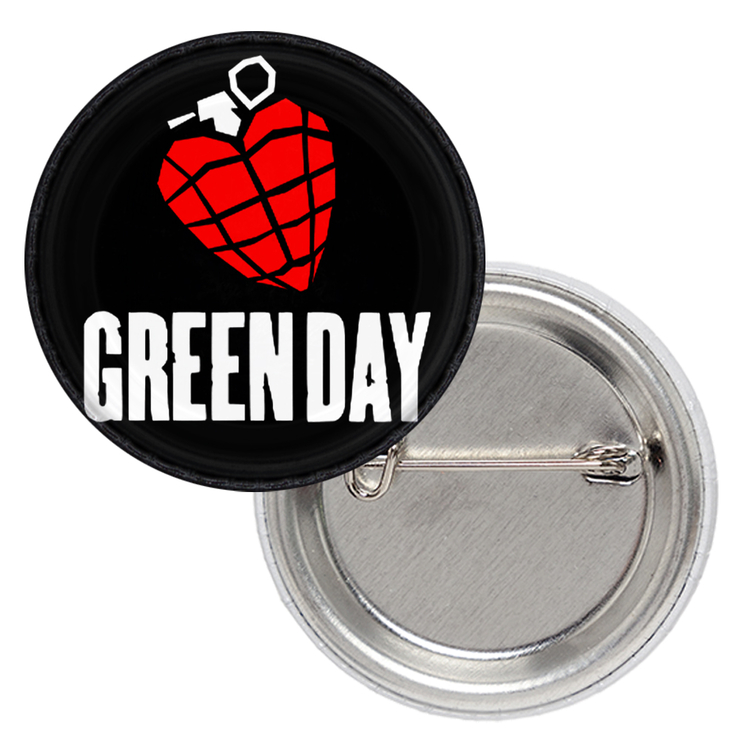 Значок Green Day (grenade) Значок Green Day (grenade)