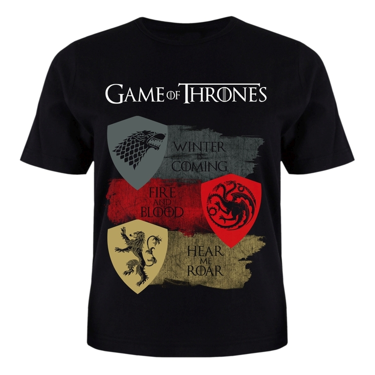 Футболка Oktopus - Game Of Thrones - Three Coat of Arms Футболка Oktopus - Game Of Thrones - Three Coat of Arms