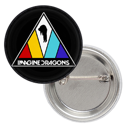 Значок Imagine Dragons "Evolve" (треугольник)