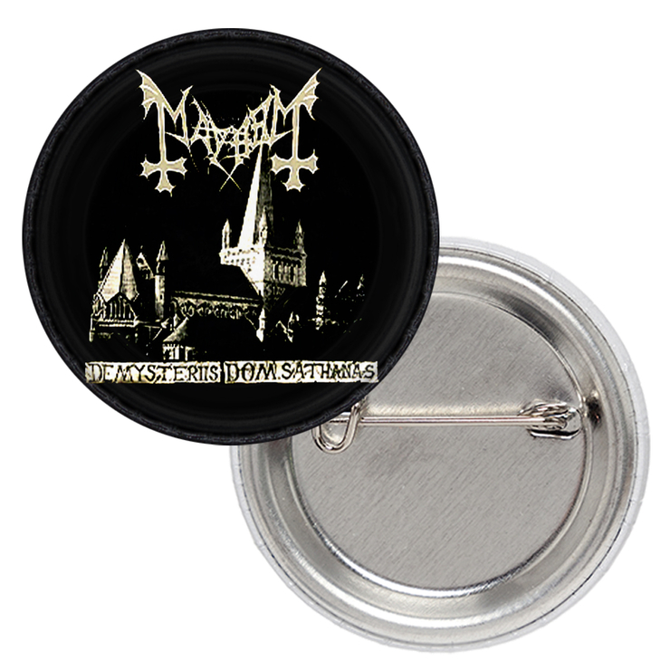 Значок Mayhem "De Mysteriis Dom Sathanas"