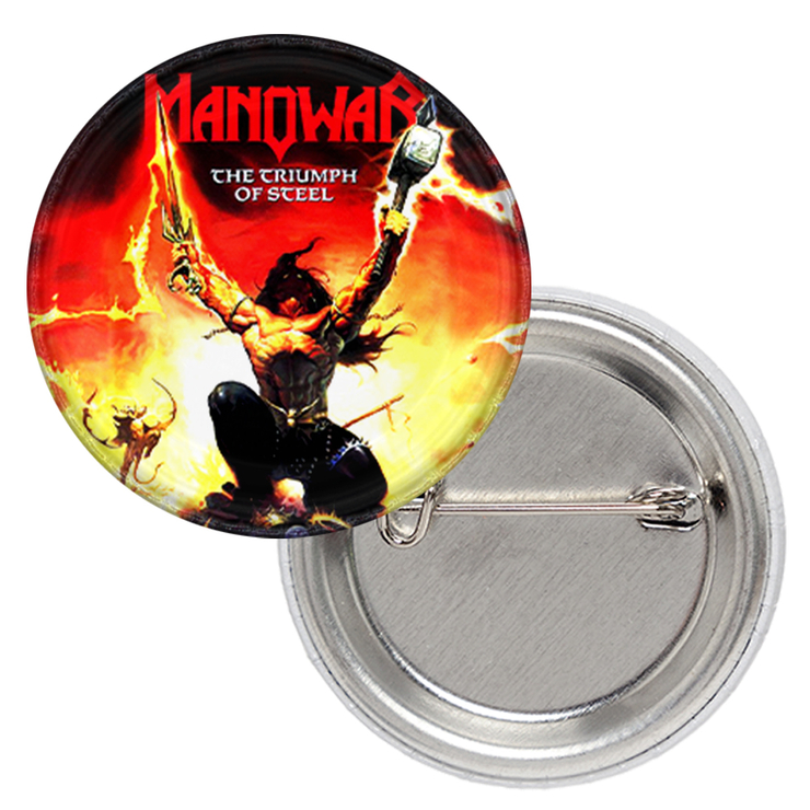 Значок Manowar "The Triumph of Steel" Значок Manowar "The Triumph of Steel"