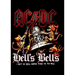 Плакат AC/DC "Hell’s Bells"