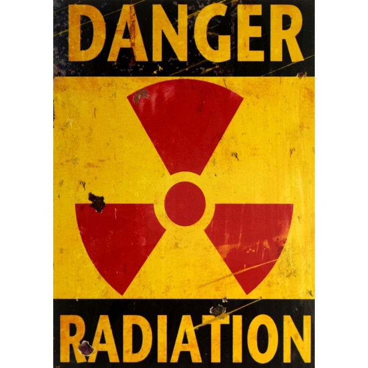 Плакат Danger - Radiation Плакат Danger - Radiation