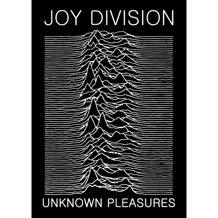 Плакат Joy Division "Unknown Pleasures" Плакат Joy Division "Unknown Pleasures"