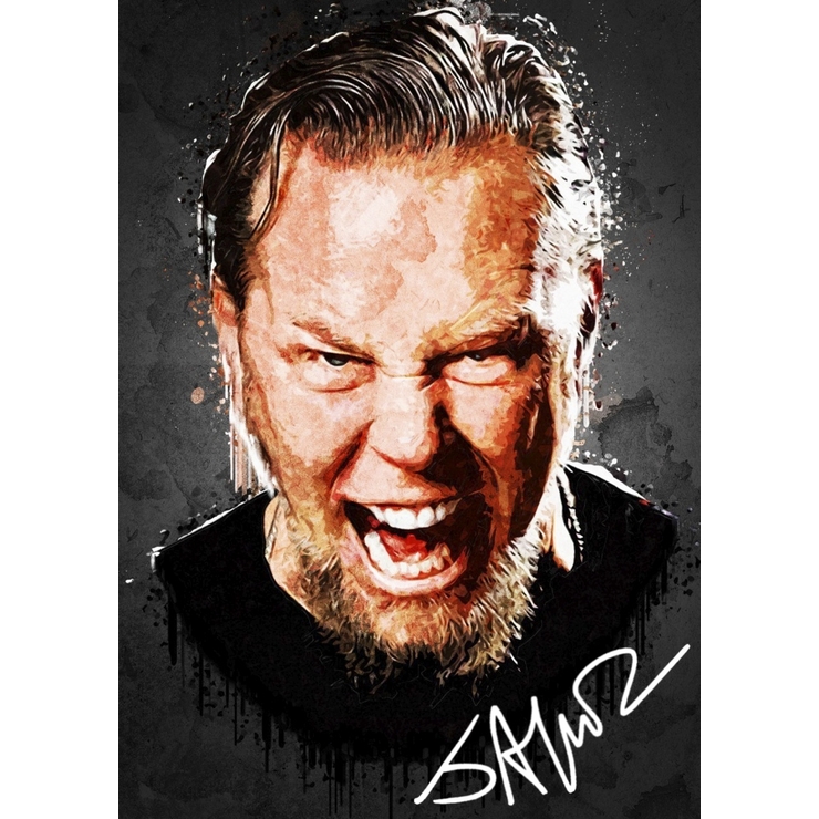 Плакат Metallica (James Art) Плакат Metallica (James Art)