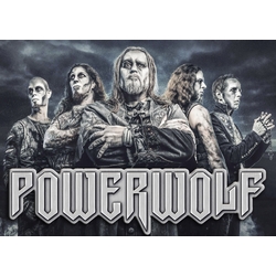 Плакат Powerwolf (band, silver logo) Плакат Powerwolf (band, silver logo)