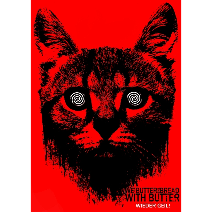 Плакат We Butter The Bread With Butter "Wieder Geil"