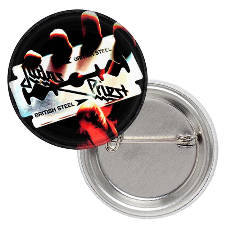 Значок Judas Priest "British Steel" Значок Judas Priest "British Steel"