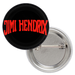 Значок Jimi Hendrix (red logo)