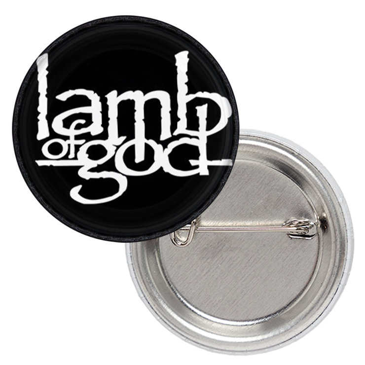 Значок Lamb Of God (logo) Значок Lamb Of God (logo)