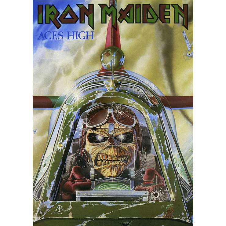 Плакат Iron Maiden "Aces High"