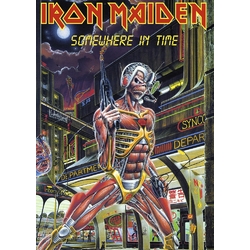 Плакат Iron Maiden "Somewhere In Time"