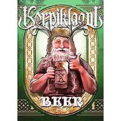 Плакат Korpiklaani "Beer"