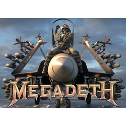 Плакат Megadeth "Warheads On Foreheads" Плакат Megadeth "Warheads On Foreheads"