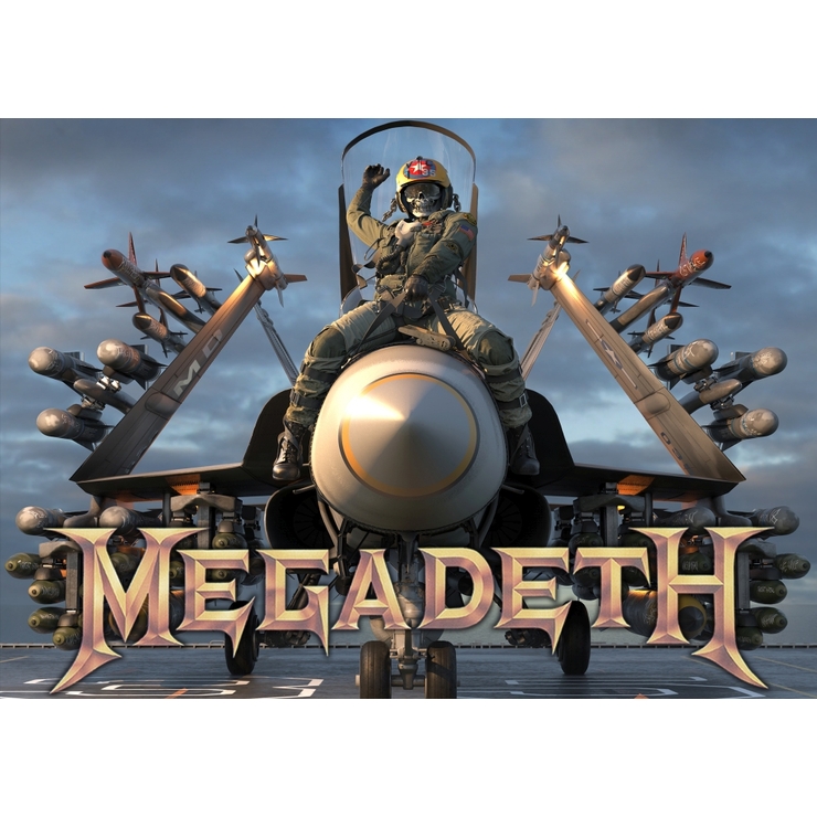Плакат Megadeth "Warheads On Foreheads" Плакат Megadeth "Warheads On Foreheads"
