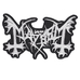 Нашивка наспинная Mayhem (лого) Нашивка наспинная Mayhem (лого)