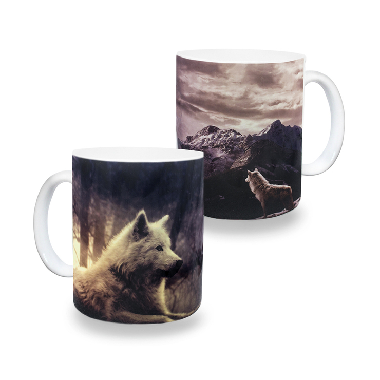 Чашка Два волка