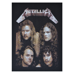 Нашивка катаная Metallica "Black Album"