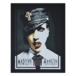 Нашивка катаная Marilyn Manson