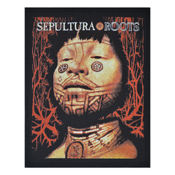 Нашивка катаная Sepultura "Roots"
