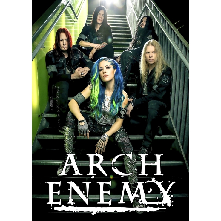 Плакат Arch Enemy (band) Плакат Arch Enemy (band)