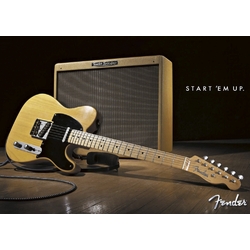 Плакат Fender - Start ’Em Up