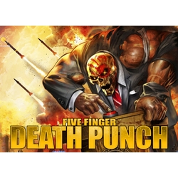 Плакат Five Finger Death Punch "And Justice For None"