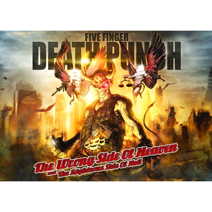 Плакат Five Finger Death Punch "The Wrong Side of Heaven" Плакат Five Finger Death Punch "The Wrong Side of Heaven"