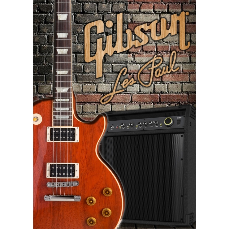 Плакат Gibson Les Paul