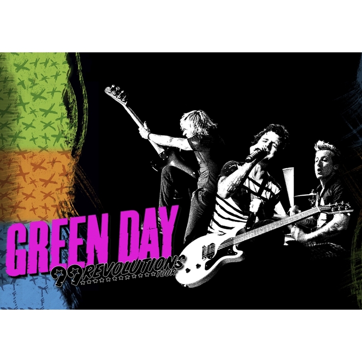 Плакат Green Day "99 Revolutions" Плакат Green Day "99 Revolutions"