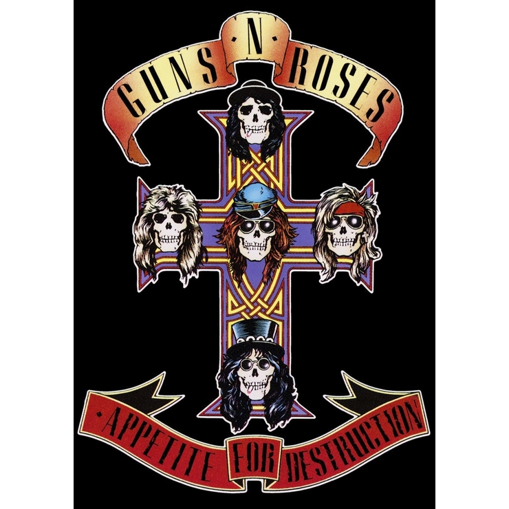 Плакат Guns N’ Roses "Appetite For Destruction"