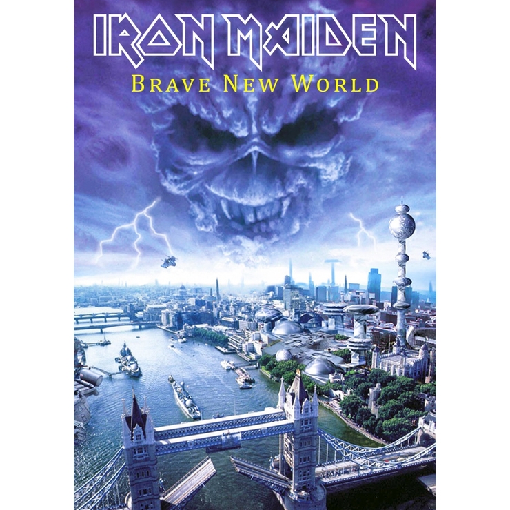 Плакат Iron Maiden "Brave New World"